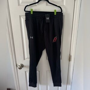 Under Armour Men's Black Carolina Hurricanes Joggers